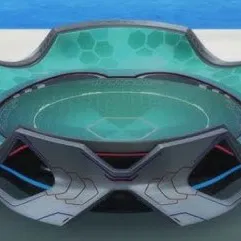 Sân Đấu Beyblade X Kiểu Anime