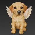 Cún Thiên Thần Có Cánh - Mô Hình 3D - Thumbnail 2