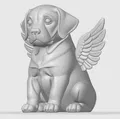 Cún Thiên Thần Có Cánh - Mô Hình 3D - Thumbnail 5
