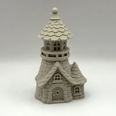 Ngôi nhà Hải Đăng Kỳ ảo - Mô hình 3D Sáng tạo