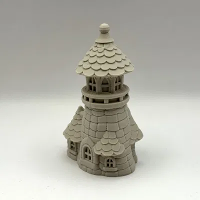 Ngôi nhà Hải Đăng Kỳ ảo - Mô hình 3D Sáng tạo