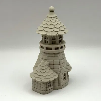 Ngôi nhà Hải Đăng Kỳ ảo - Mô hình 3D Sáng tạo