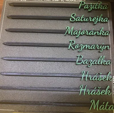 Nhãn Cắm Chậu Cây Thảo Mộc - Plant Labels