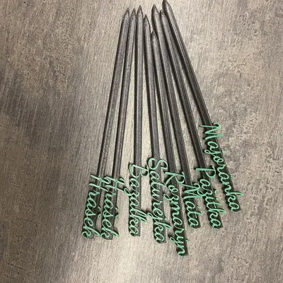 Nhãn Cắm Chậu Cây Thảo Mộc - Plant Labels