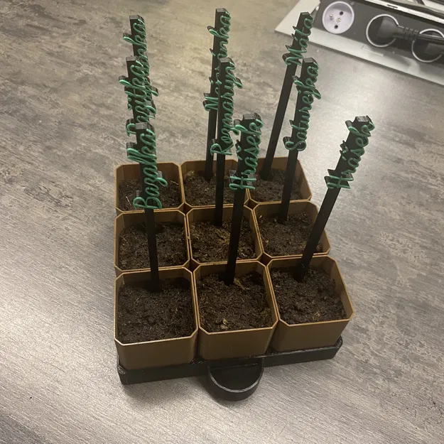 Nhãn Cắm Chậu Cây Thảo Mộc - Plant Labels - Image 3