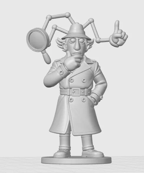 Mô hình 3D Thanh tra Gadget - Image 5