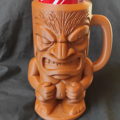 Tiki-Mug – Giá đỡ lon 0,33L độc đáo