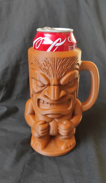Tiki-Mug – Giá đỡ lon 0,33L độc đáo - Image 2