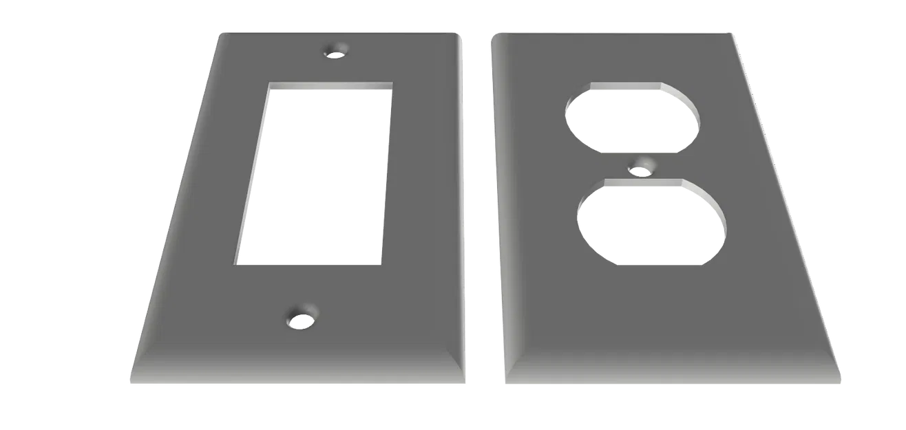 DecoEdge: Nắp Ốp Tường Ổ Cắm – Vỏ 1, 2 và 3 Modul - Image 5