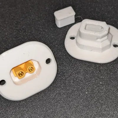 AMASS XT30U-F Panel Mount