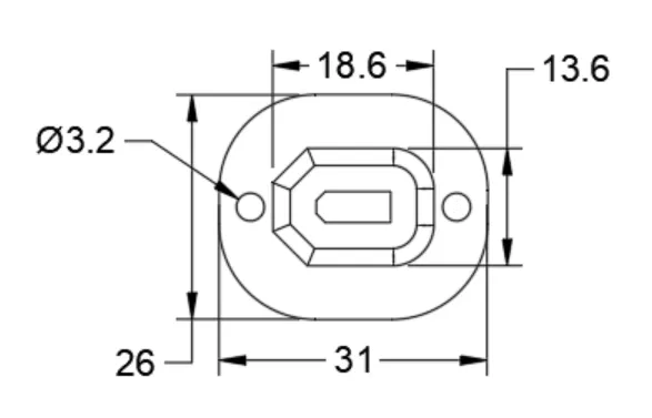 AMASS XT30U-F Panel Mount - Image 3