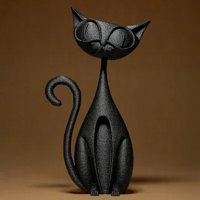 Tượng Mèo Ngộ Nghĩnh