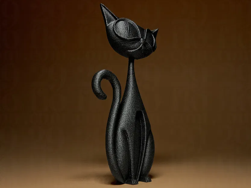 Tượng Mèo Ngộ Nghĩnh - Image 2