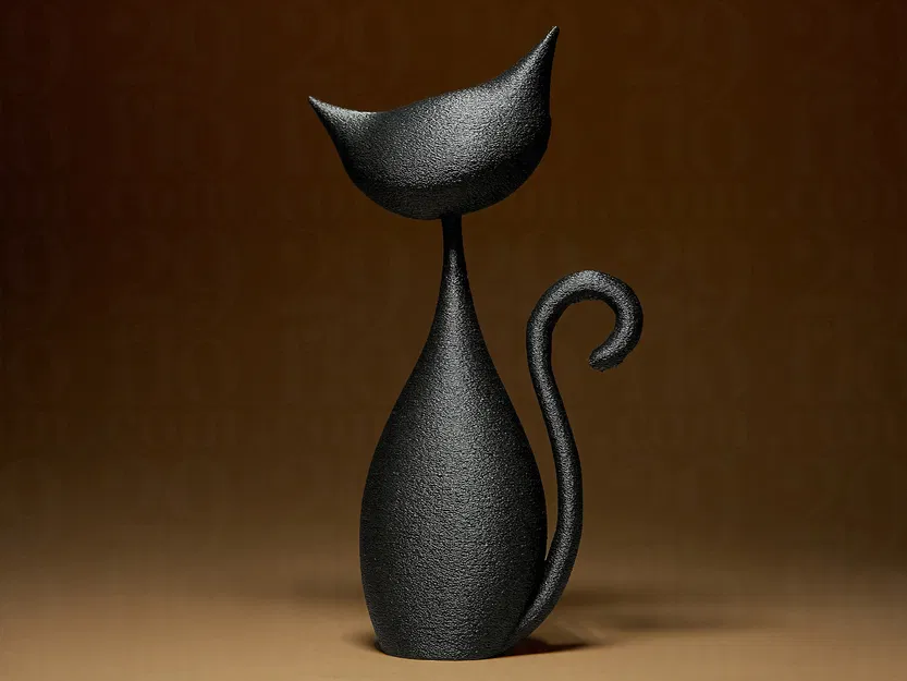 Tượng Mèo Ngộ Nghĩnh - Image 3