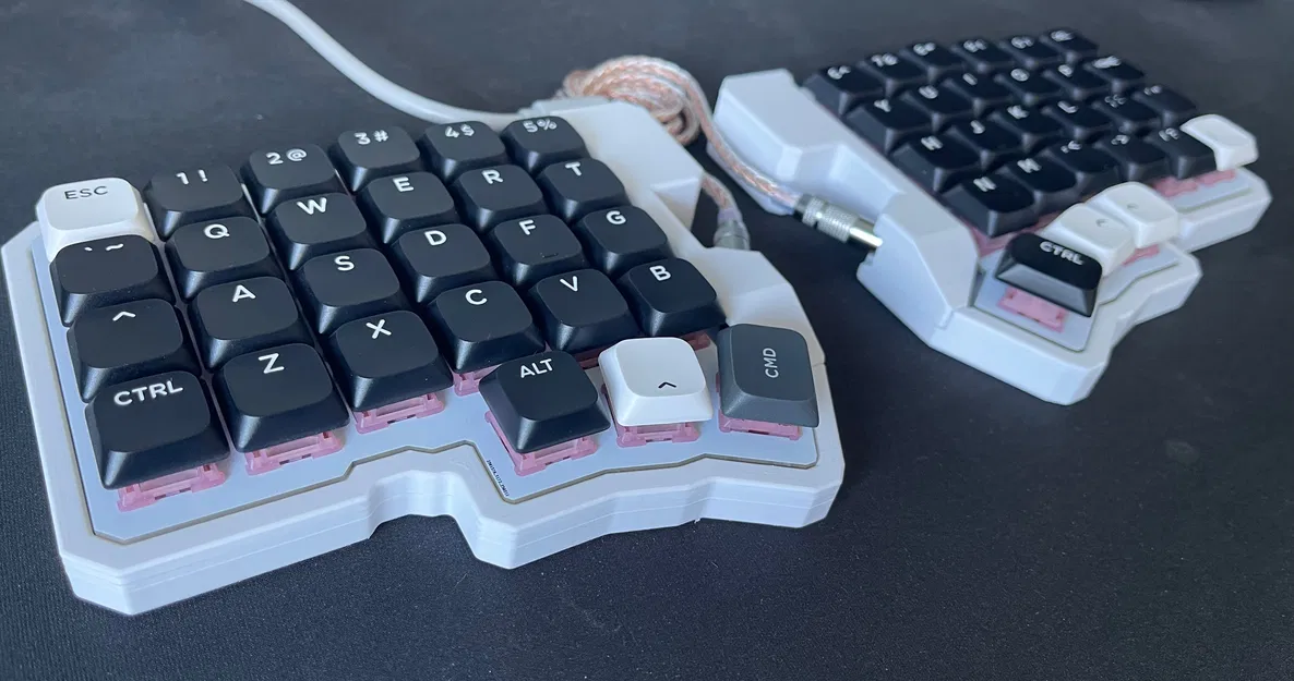 Vỏ case Silakka54 không vít (Slim Silakka54 screwless case) - Image 3