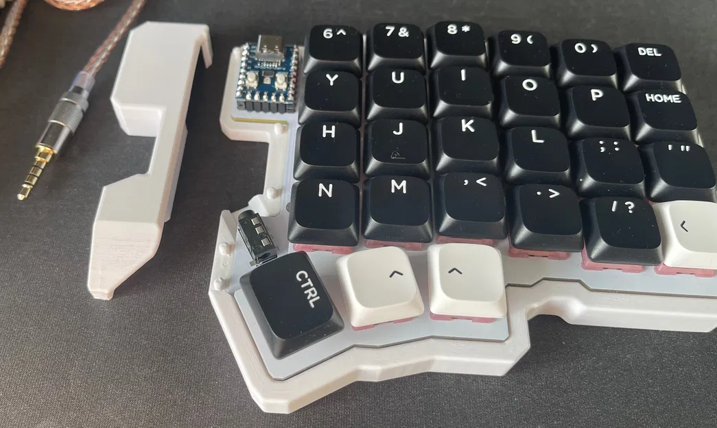 Vỏ case Silakka54 không vít (Slim Silakka54 screwless case) - Image 4