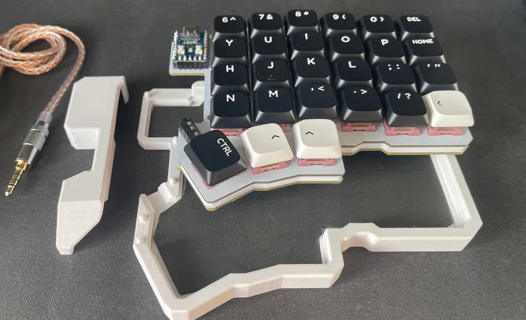 Vỏ case Silakka54 không vít (Slim Silakka54 screwless case) - Image 5