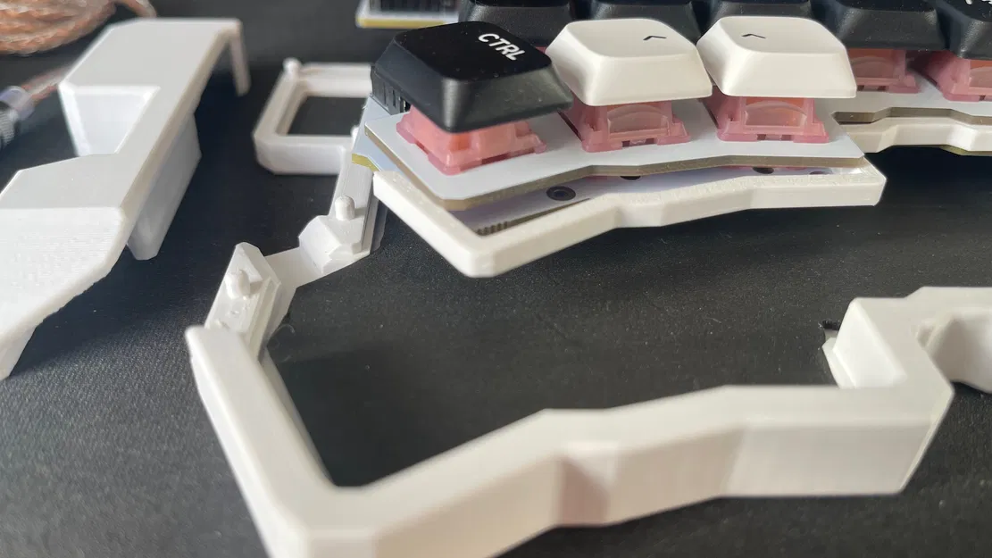 Vỏ case Silakka54 không vít (Slim Silakka54 screwless case) - Image 6