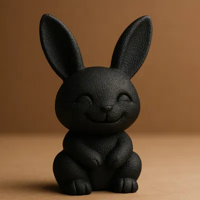 Thỏ Cười (Smiley Bunny) - Mô Hình In 3D