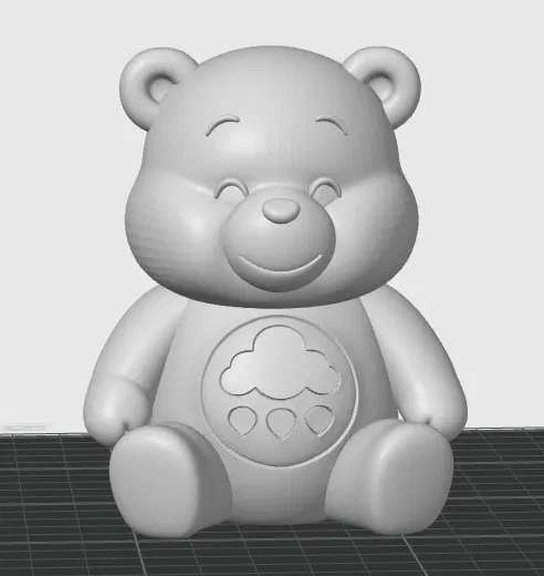 Mô Hình Gấu Care Bear Ngồi - Image 2