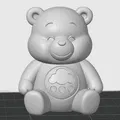 Mô Hình Gấu Care Bear Ngồi - Thumbnail 2