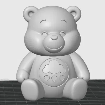 Mô Hình Gấu Care Bear Ngồi