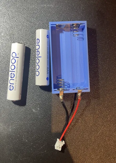 Hộp Đựng Pin AAA Cho Đầu Nối PH 2.0 Bambu Lab - Image 1