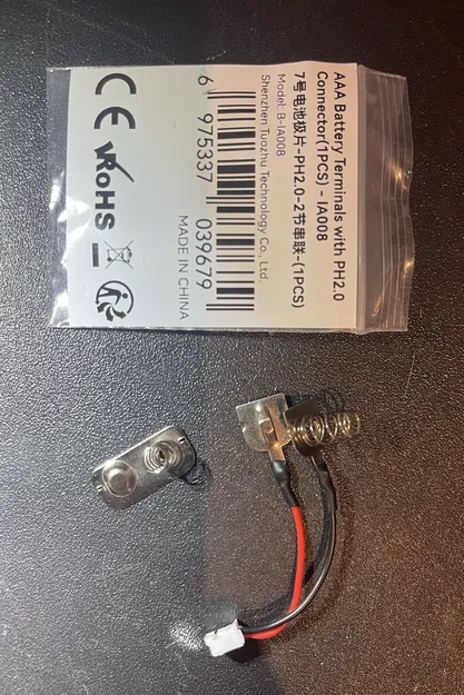 Hộp Đựng Pin AAA Cho Đầu Nối PH 2.0 Bambu Lab - Image 2