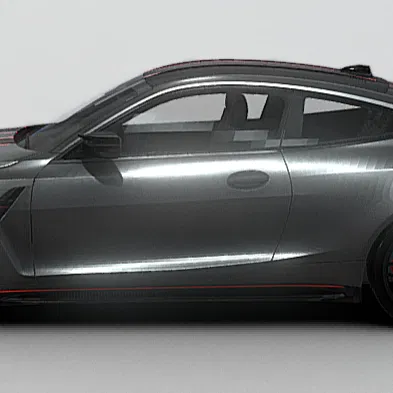 Mô hình 3D BMW M4 csl