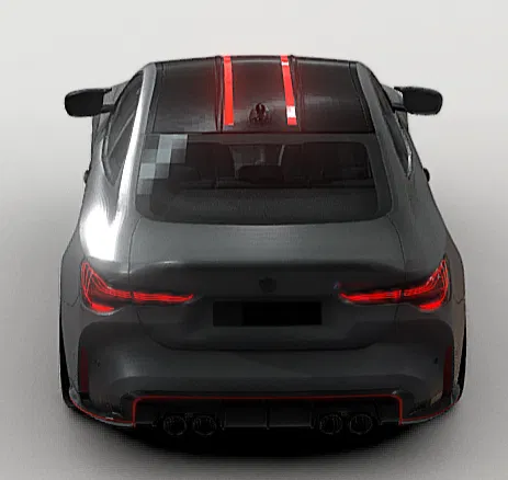 Mô hình 3D BMW M4 csl - Image 3