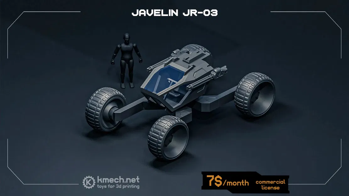 Mô hình JAVELIN Rover JR03 - Image 3
