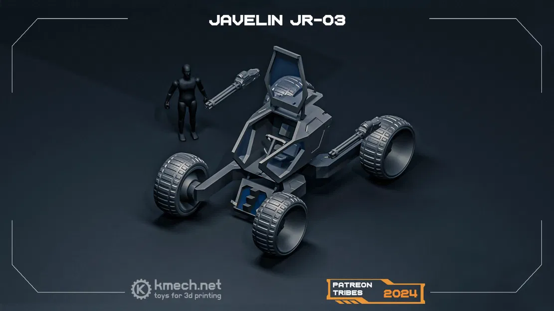 Mô hình JAVELIN Rover JR03 - Image 4