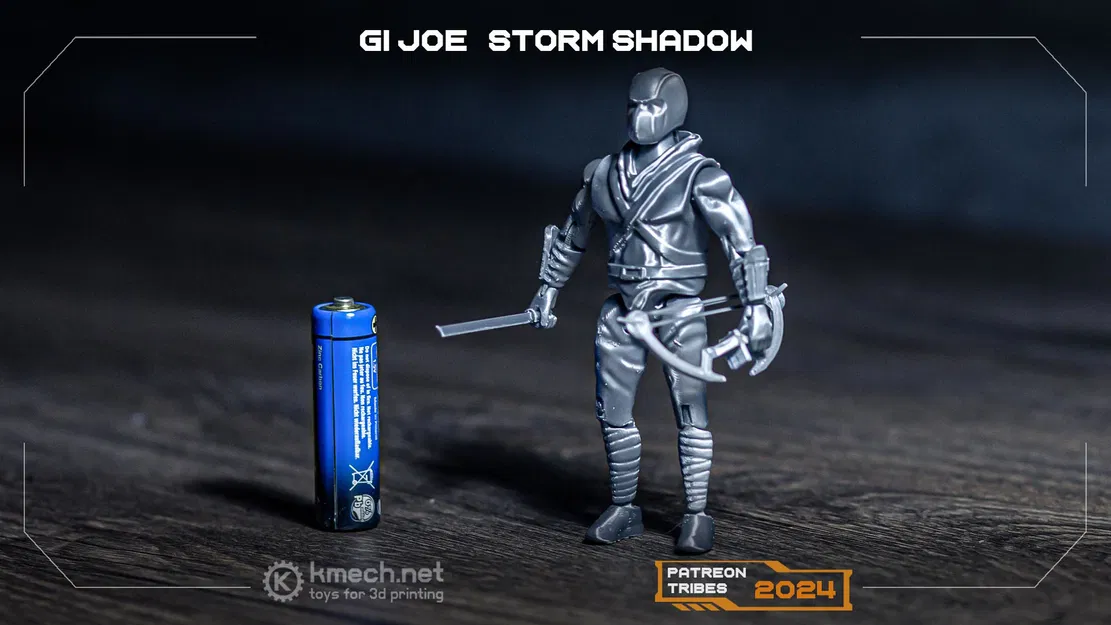 Mô Hình Hành Động GI JOE Storm Shadow - Image 1