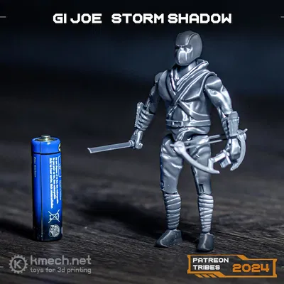 Mô Hình Hành Động GI JOE Storm Shadow