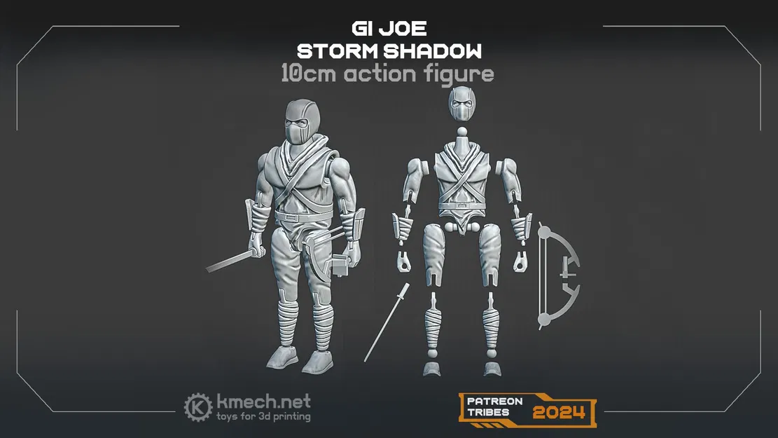 Mô Hình Hành Động GI JOE Storm Shadow - Image 2
