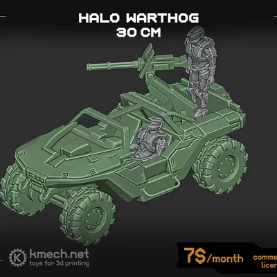 Xe Halo Warthog
