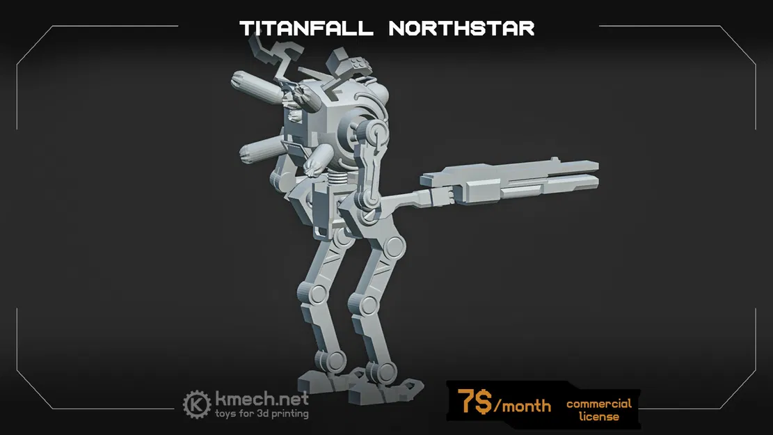 Mô hình Titanfall Northstar Mech Cao 20cm Có Khớp - Image 2