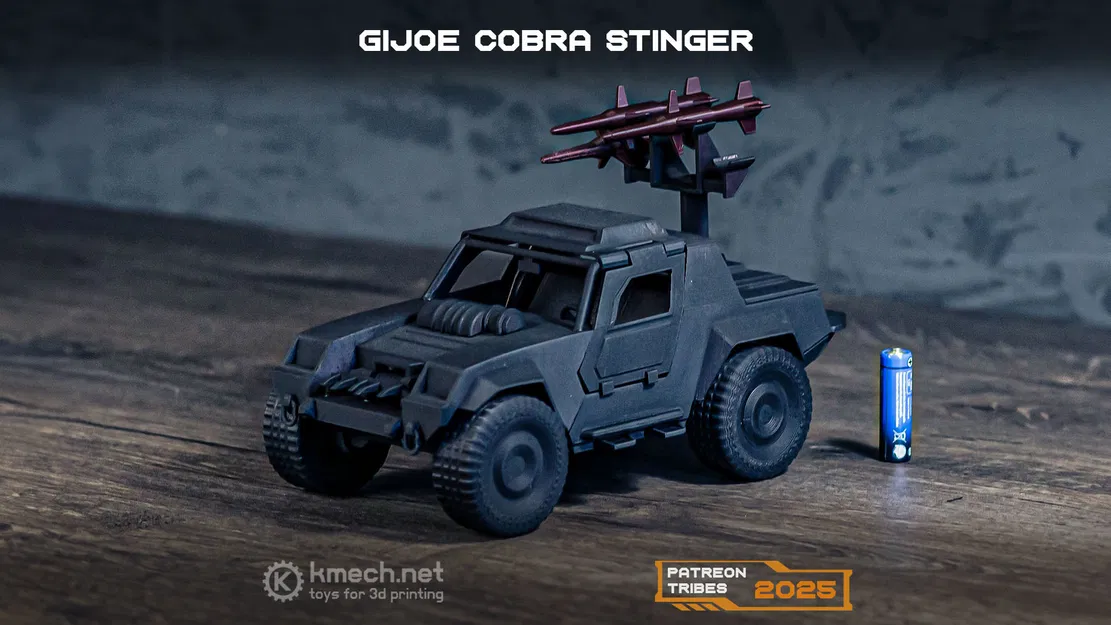 Xe Cobra Stinger GiJoe - Image 1