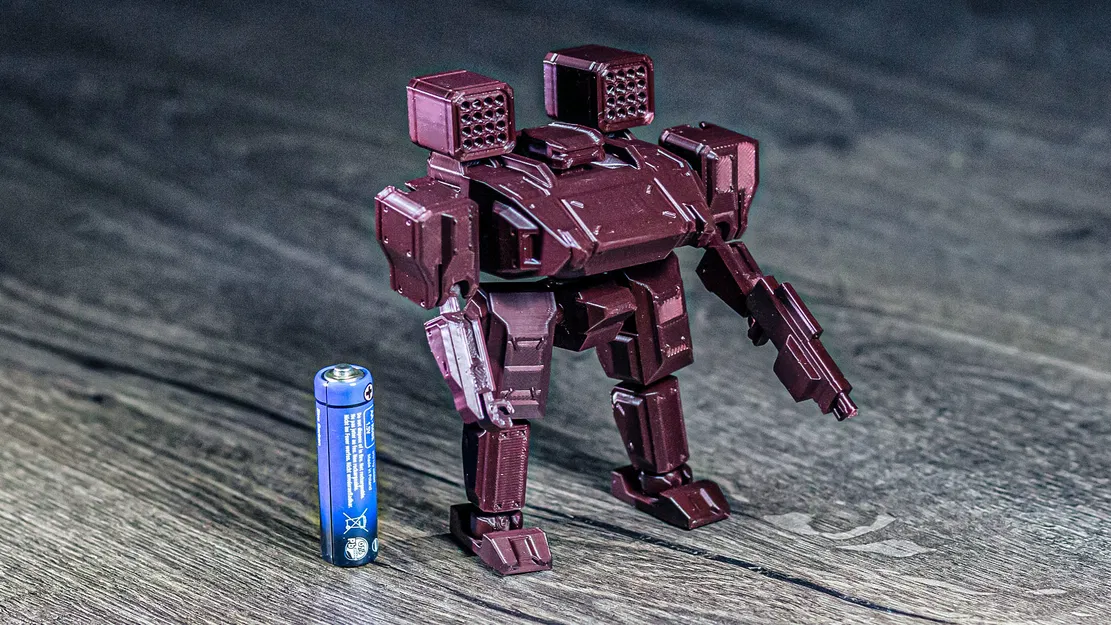 Mech Modular NG 4 - Mô Hình Robot Khoa Học Viễn Tưởng 10cm - Image 2