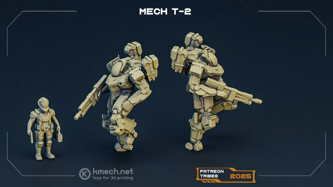 Mô hình cơ khí Khoa học Viễn tưởng T2 - Image 1