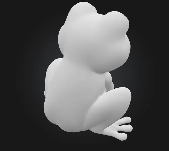 Chú Ếch Vui Vẻ - Mẫu 3D Phong Cách Hoạt Hình - Image 7