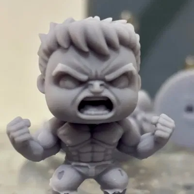 Mô Hình Hulk Chibi Mạnh Mẽ