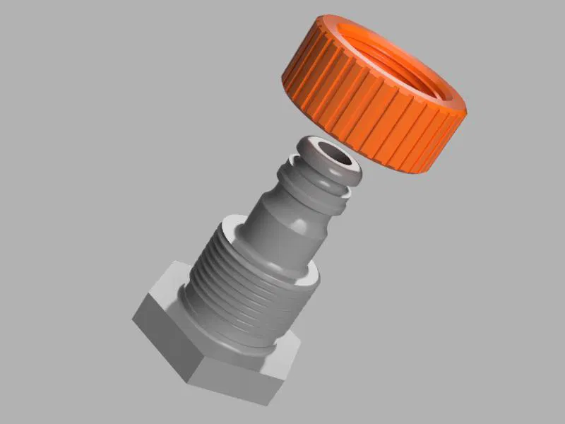 Đầu nối ren trong cho bồn nước tưới vườn - Image 3