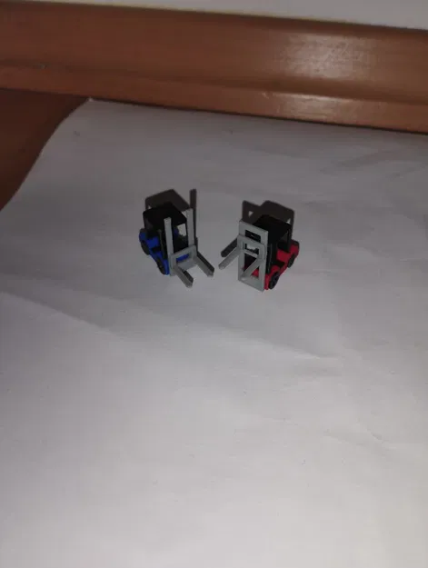 Mô Hình Xe Nâng H0 1:87 Để Lắp Ráp - Image 3