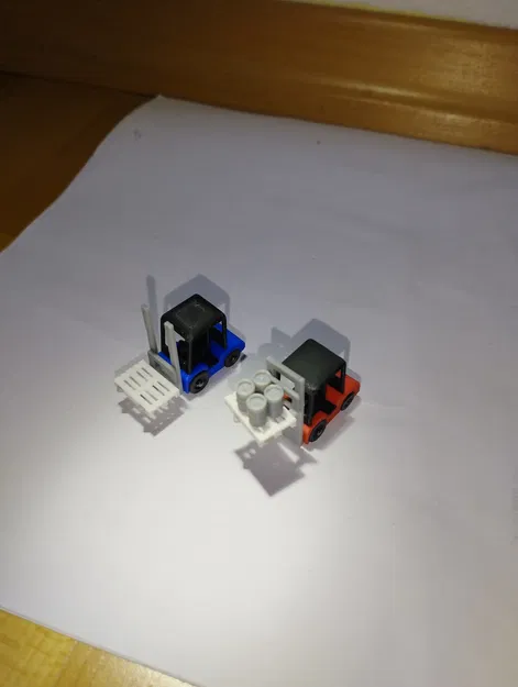 Mô Hình Xe Nâng H0 1:87 Để Lắp Ráp - Image 4