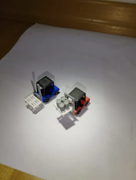 Mô Hình Xe Nâng H0 1:87 Để Lắp Ráp - Image 8