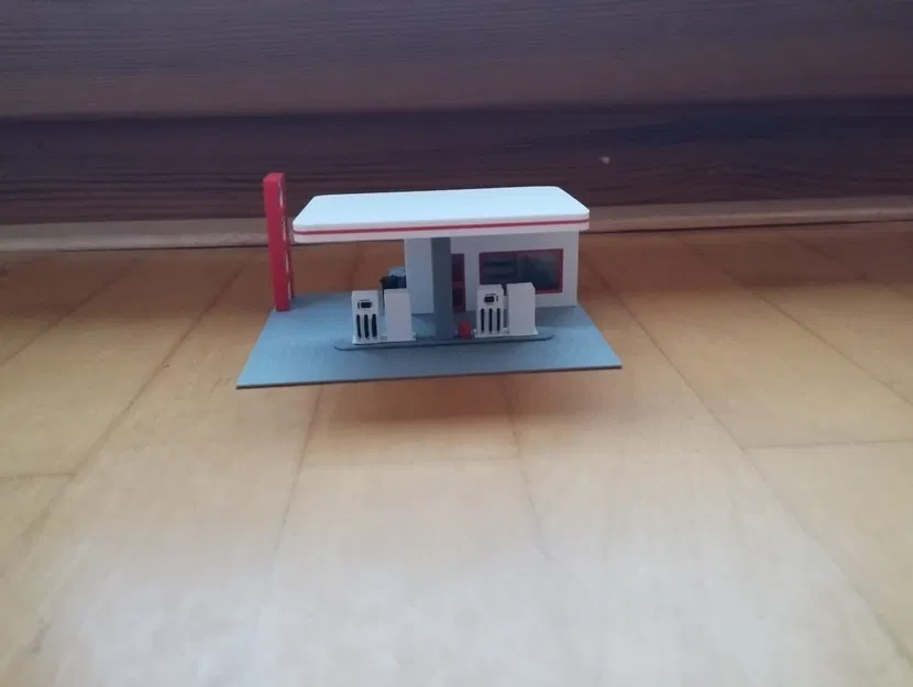 Trạm xăng H0 / Tỷ lệ 1:87 - Image 1