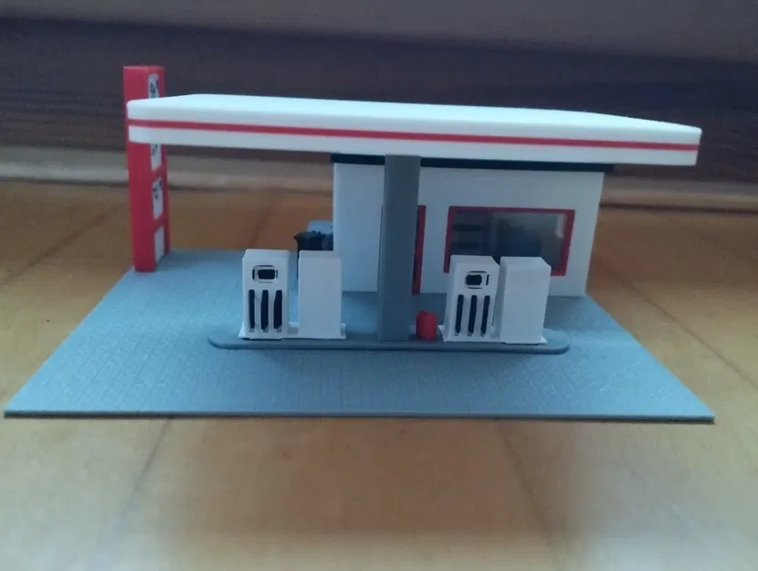 Trạm xăng H0 / Tỷ lệ 1:87 - Image 2