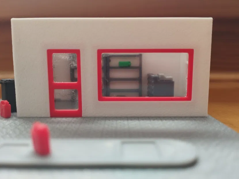 Trạm xăng H0 / Tỷ lệ 1:87 - Image 3