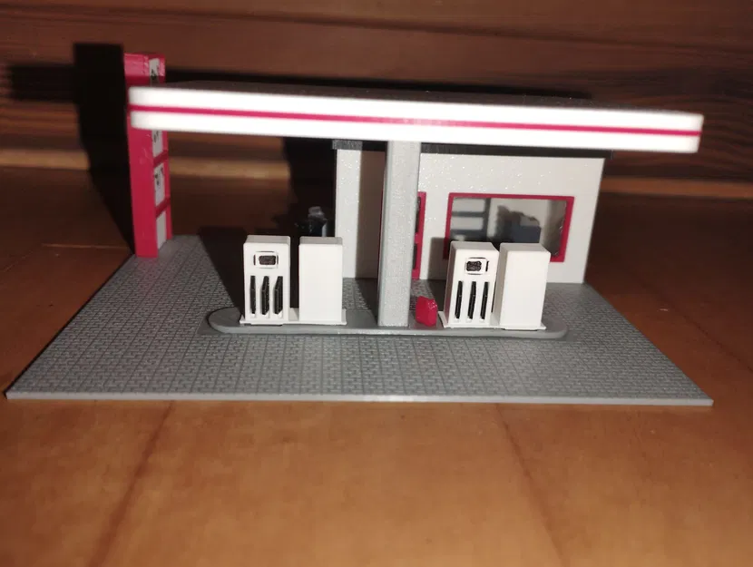Trạm xăng H0 / Tỷ lệ 1:87 - Image 4